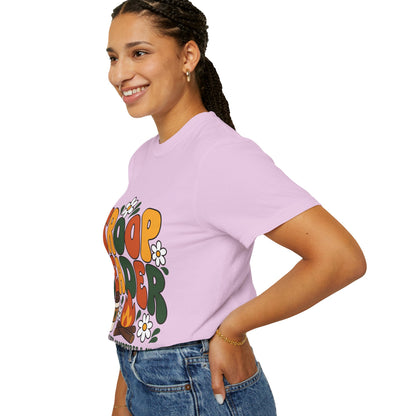 Troop Leader Coffee Campfires Chaos Comfort Colors Tee