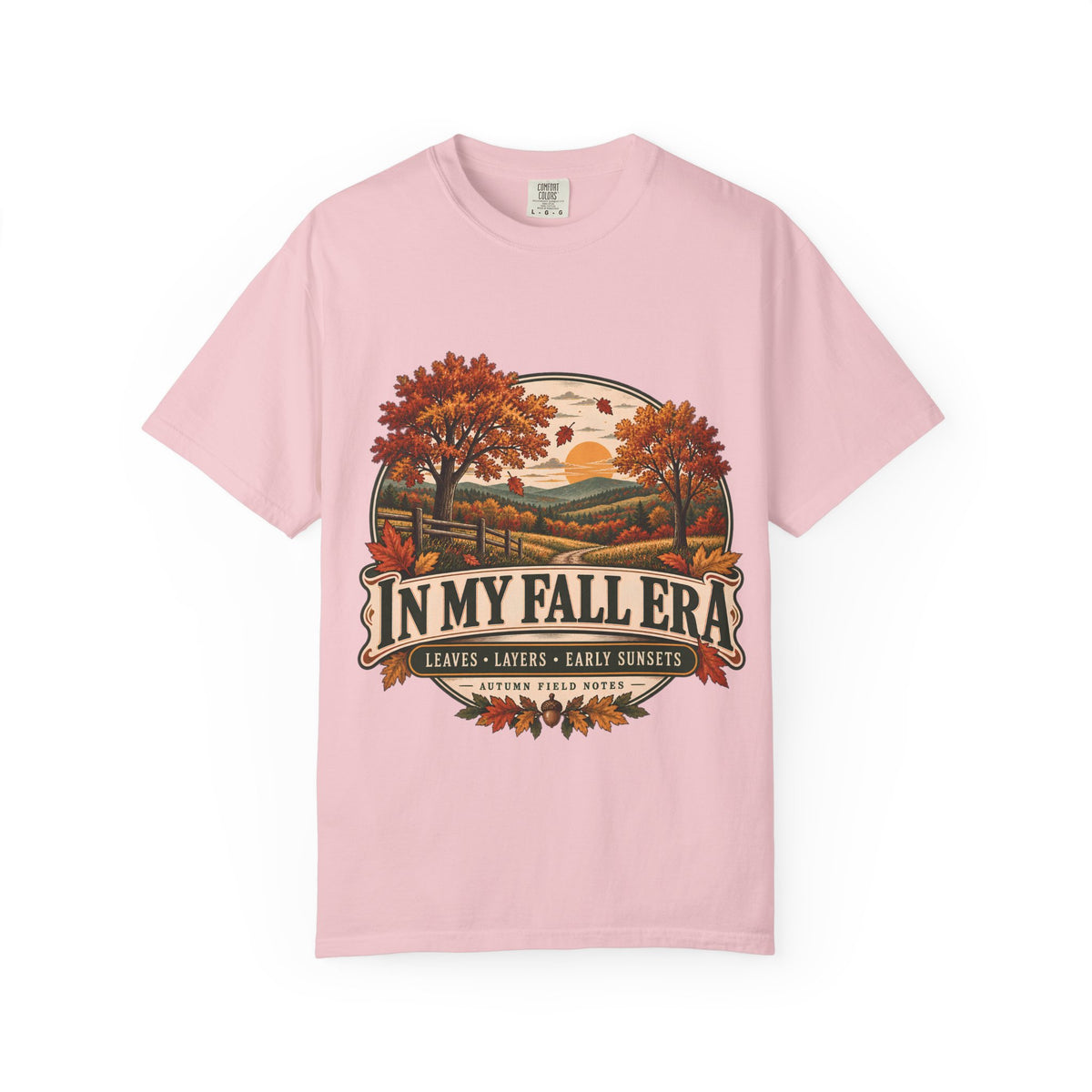 In My Fall Era Autumn Comfort Colors Graphic T-Shirt