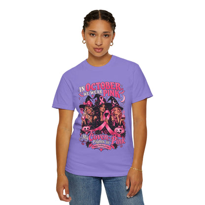 In October We Wear Pink My Coven Fights in Pink Tee
