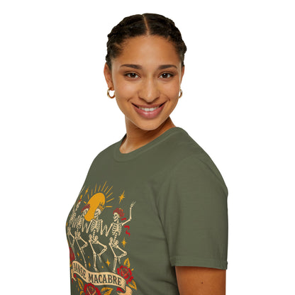 American Traditional Tattoo Skeleton Dance Shirt