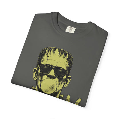 Frankenstein Bubblegum Peace Sign Comfort Colors T-Shirt