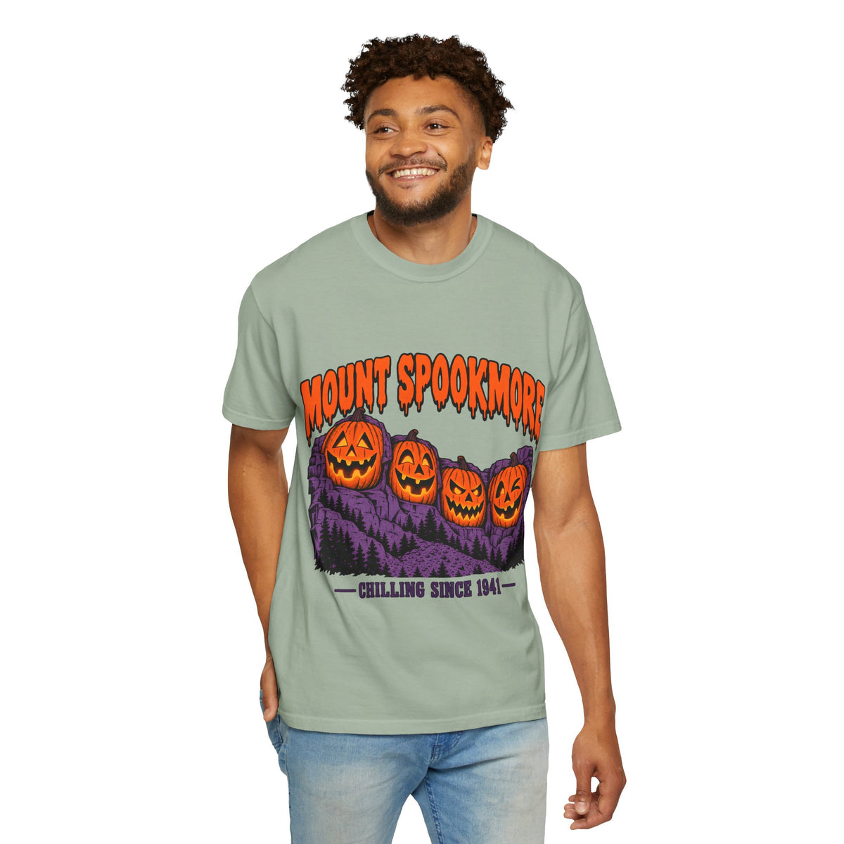 Mount Spookmore Halloween Comfort Colors T-Shirt
