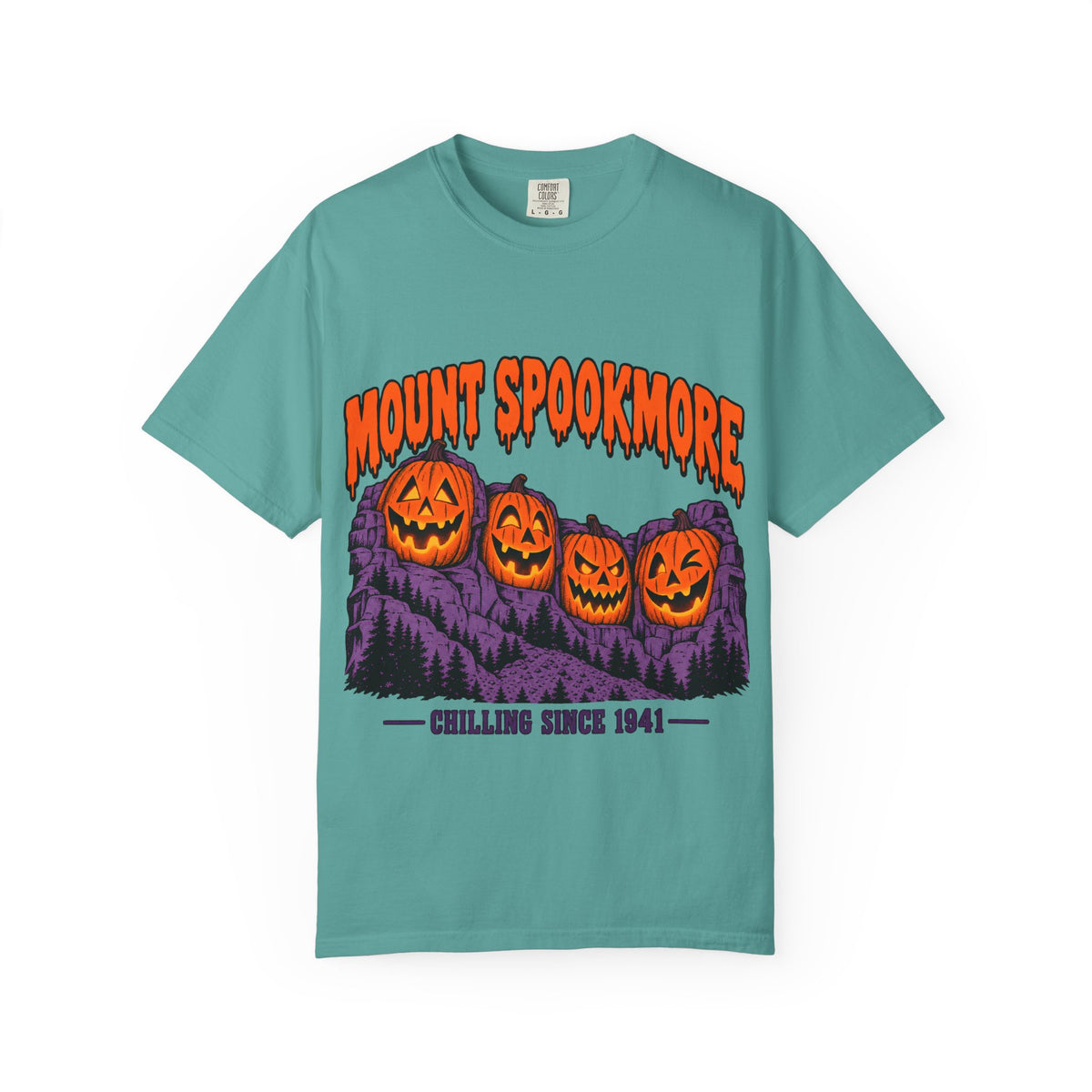 Mount Spookmore Halloween Comfort Colors T-Shirt