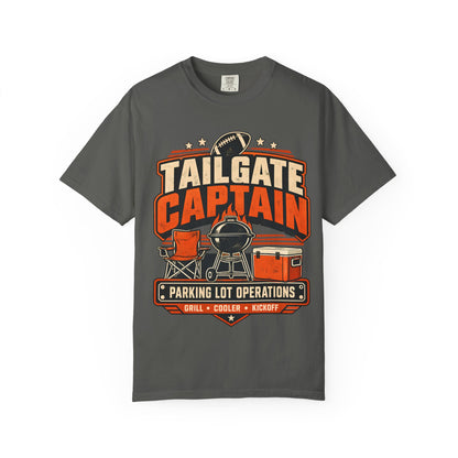 Tailgate Captain Football Game Day Comfort Colors T-Shirt