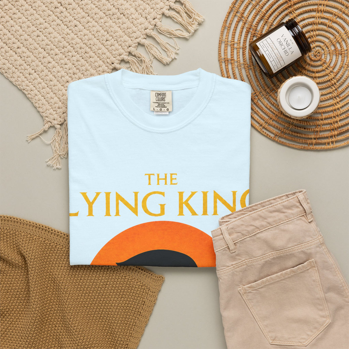 The Lying King Political Satire Comfort Colors T-Shirt