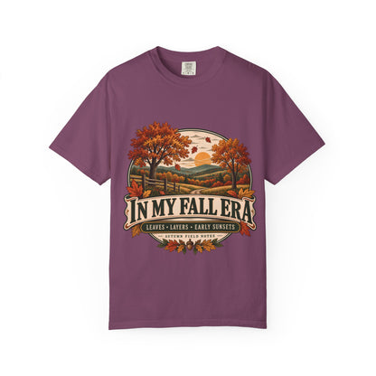 In My Fall Era Autumn Comfort Colors Graphic T-Shirt