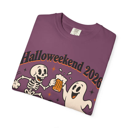 Halloweekend 2026 Boos & Booze Comfort Colors Tee