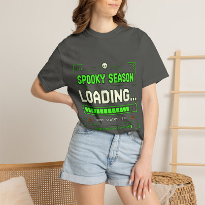 Spooky Season Loading Gamer Halloween Comfort Colors Tee