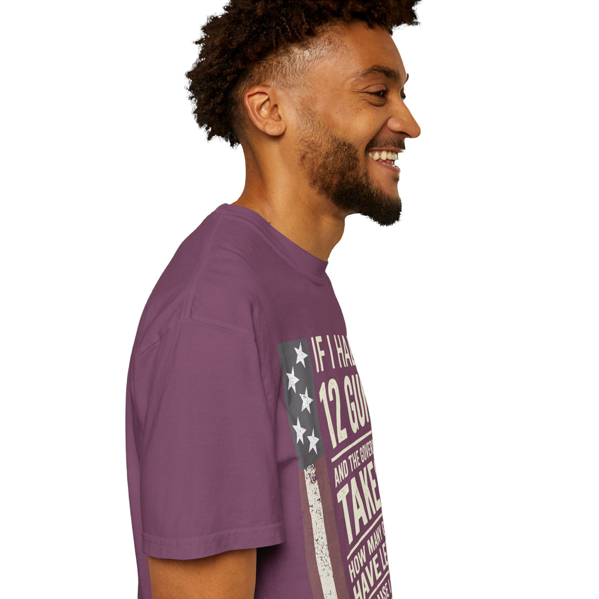 If I Had 12 Guns Funny Gun Math Comfort Colors T-Shirt