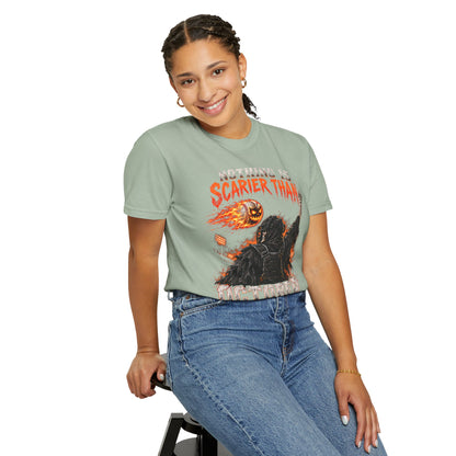 October Baseball Halloween Comfort Colors Graphic T-Shirt