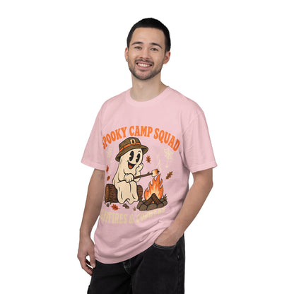 Spooky Camp Squad Campfires & Cobwebs Comfort Colors Tee