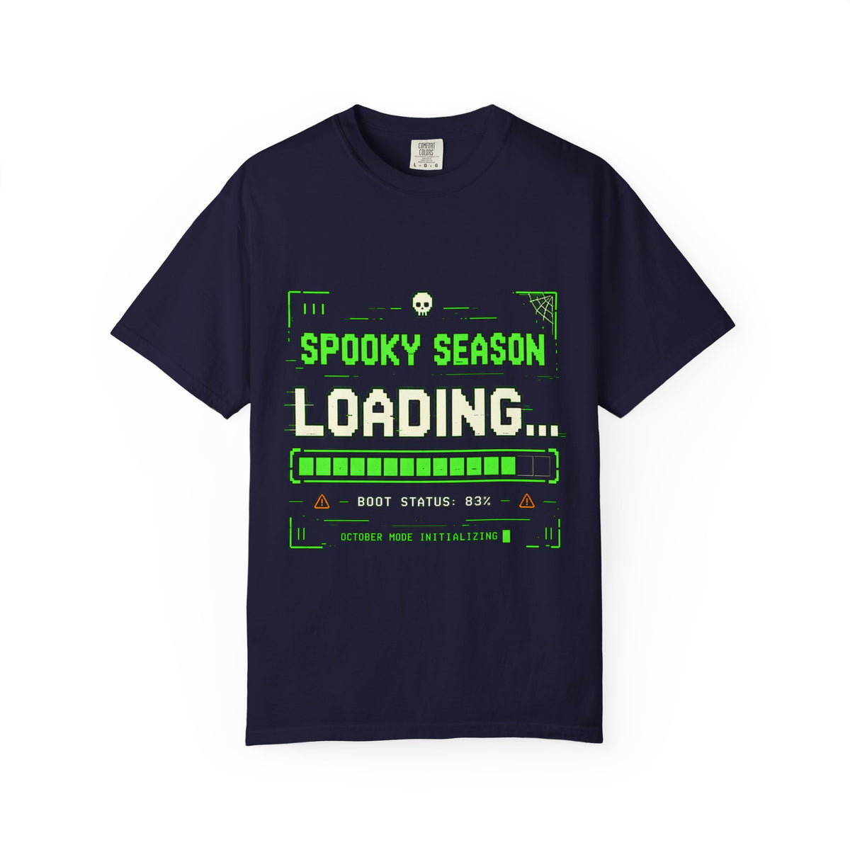 Spooky Season Loading Gamer Halloween Comfort Colors Tee