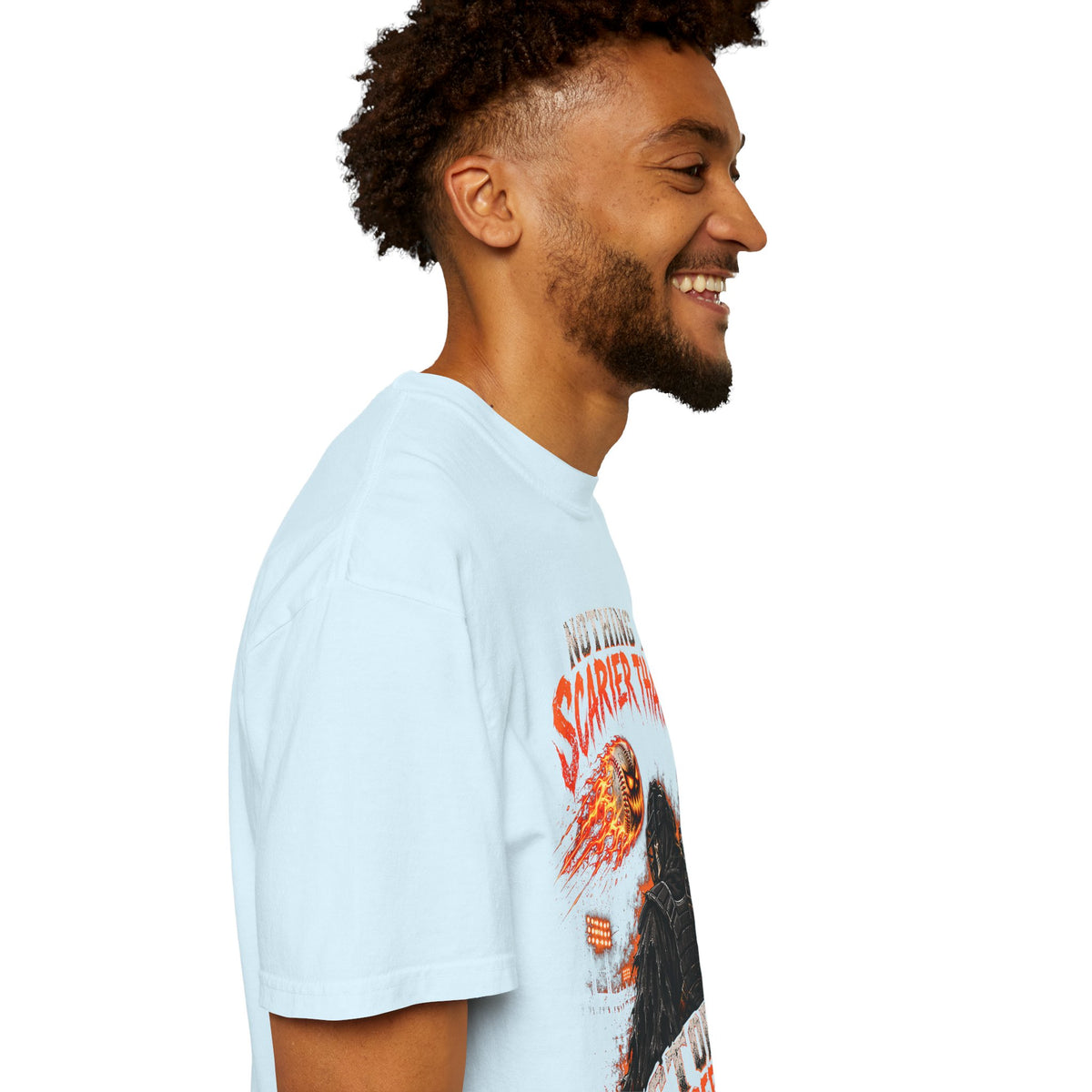 October Baseball Halloween Comfort Colors Graphic T-Shirt