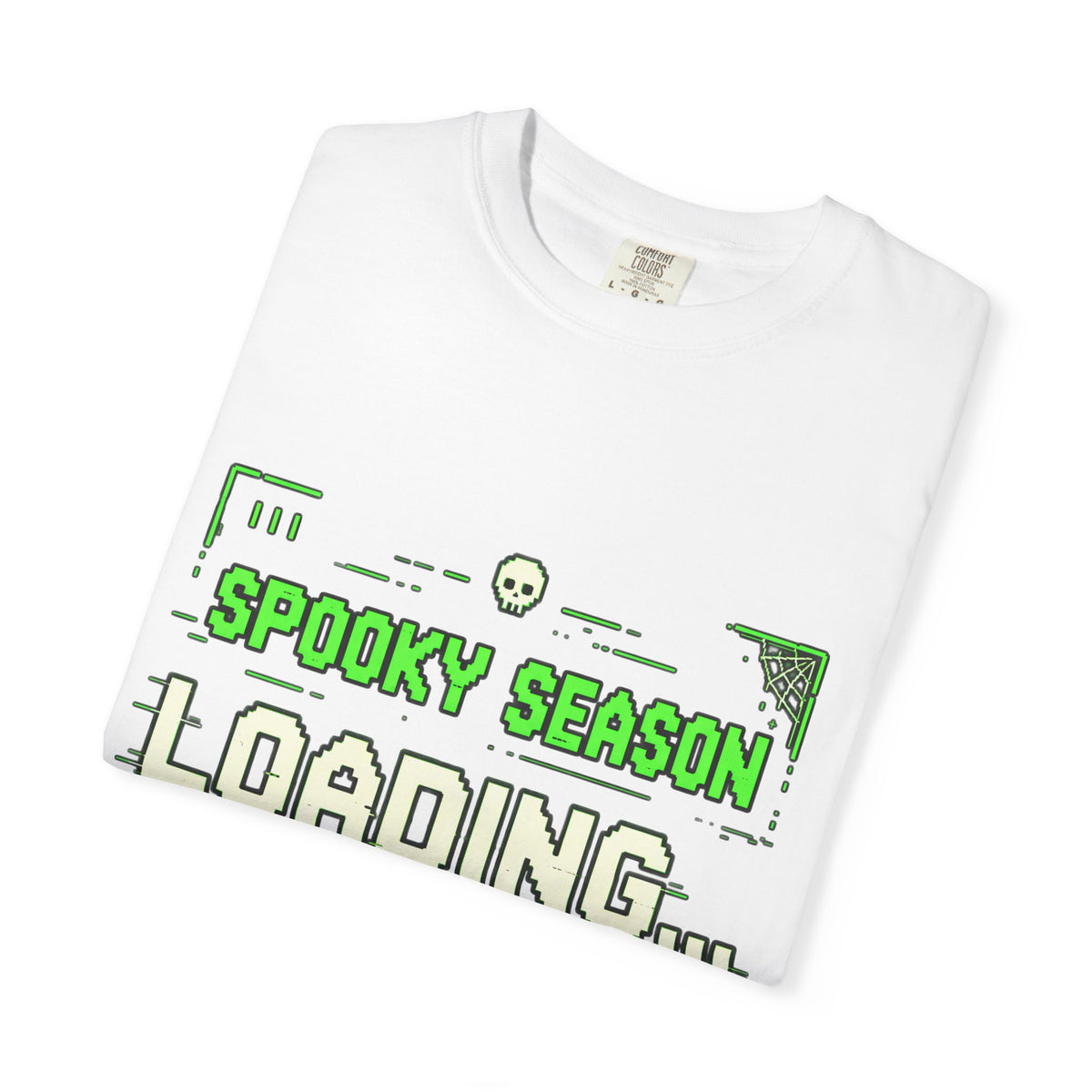 Spooky Season Loading Gamer Halloween Comfort Colors Tee