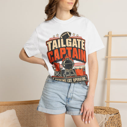 Tailgate Captain Football Game Day Comfort Colors T-Shirt