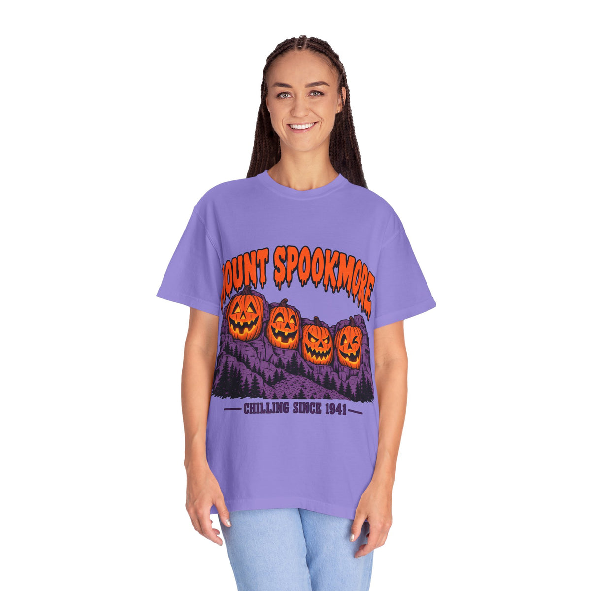 Mount Spookmore Halloween Comfort Colors T-Shirt