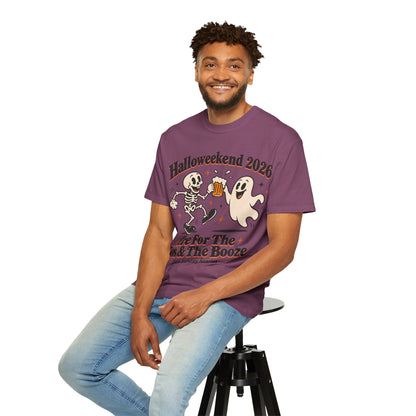 Halloweekend 2026 Boos & Booze Comfort Colors Tee