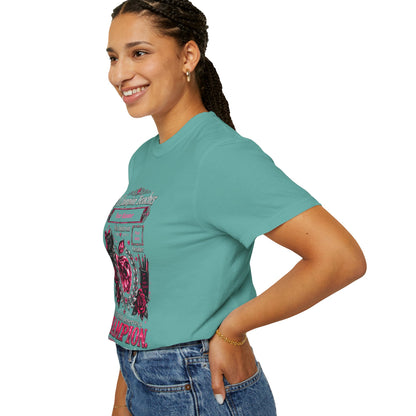 Personalized Champion Teacher October Birthday Comfort Colors Tee