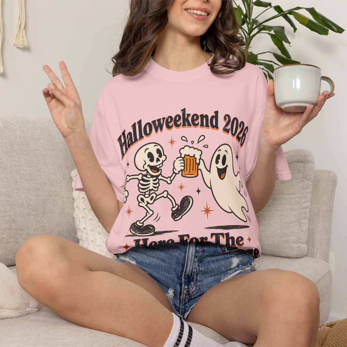 Halloweekend 2026 Boos & Booze Comfort Colors Tee