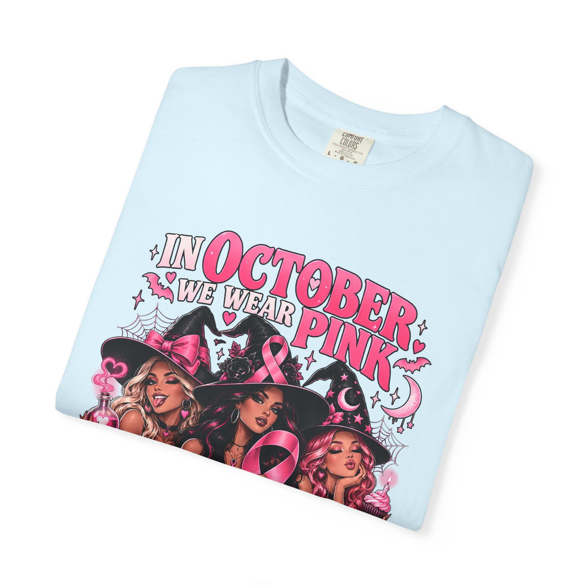 In October We Wear Pink My Coven Fights in Pink Tee