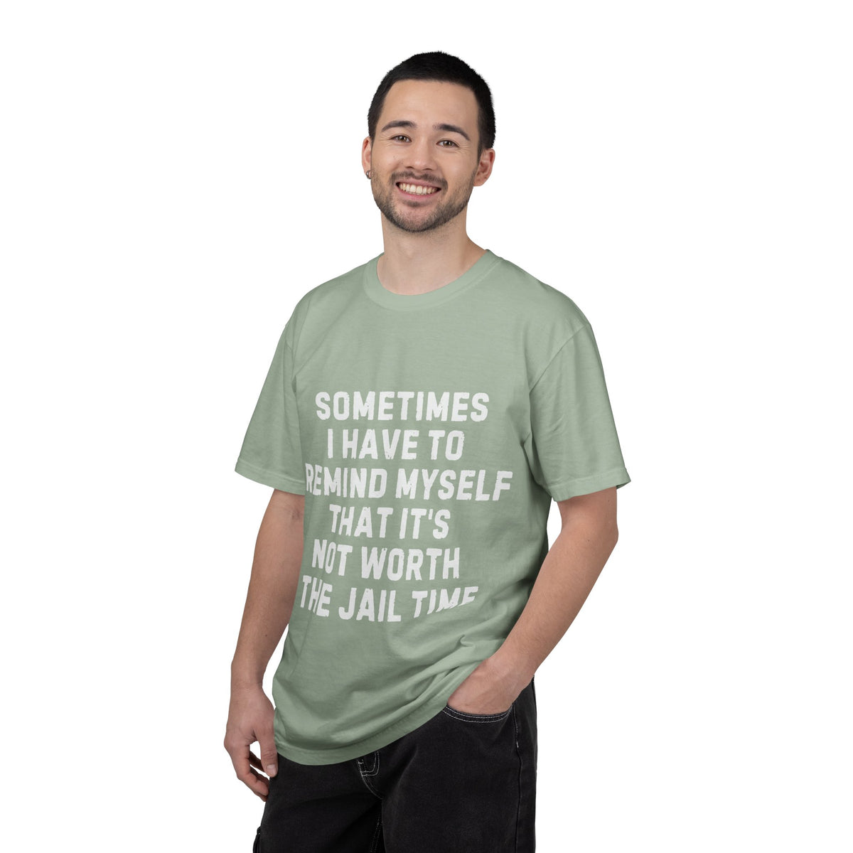 Not Worth the Jail Time Funny Comfort Colors T-Shirt
