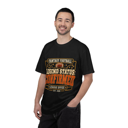 Fantasy Football Legend Status Confirmed Comfort Colors Tee