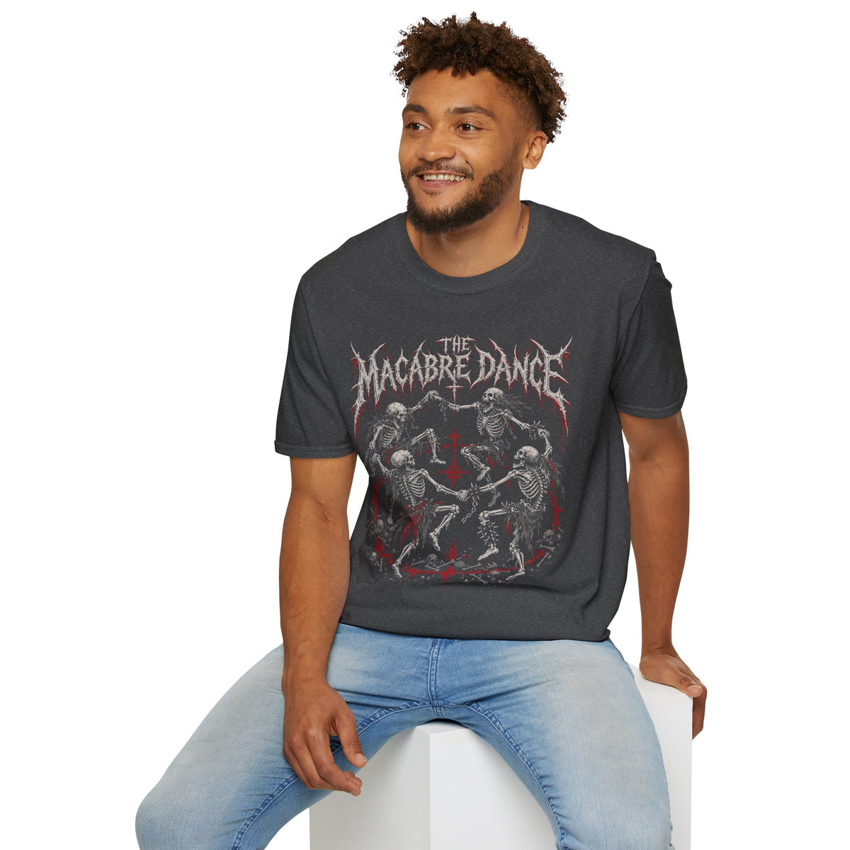 Brutal Metal Mosh Pit Skeletons T-Shirt
