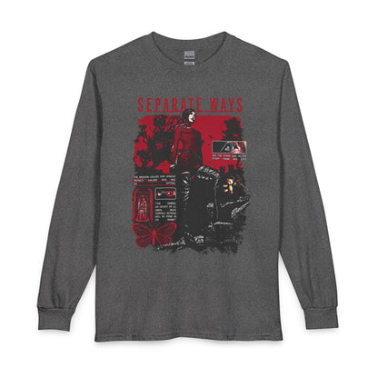 Separate Ways Survival Horror Gildan Heavy Cotton Long Sleeve Tee
