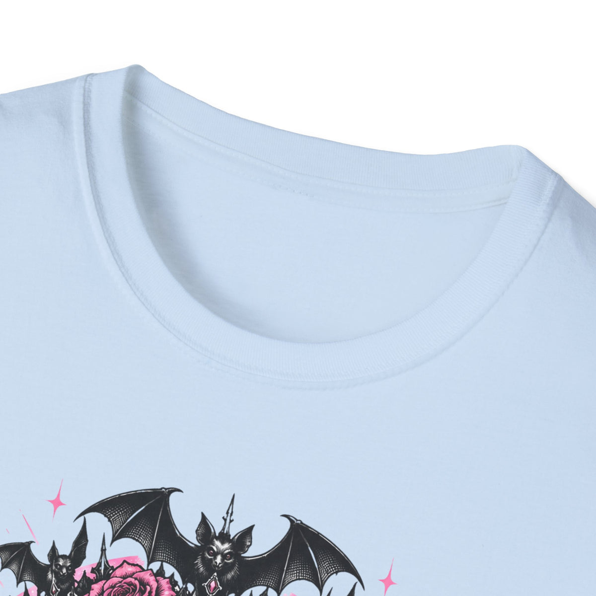 Pink Spooky Queen Pastel Gothic Glamour Witch T-Shirt