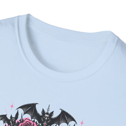 Pink Spooky Queen Pastel Gothic Glamour Witch T-Shirt