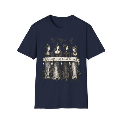 Support Your Local Coven Feminist Witch T-Shirt
