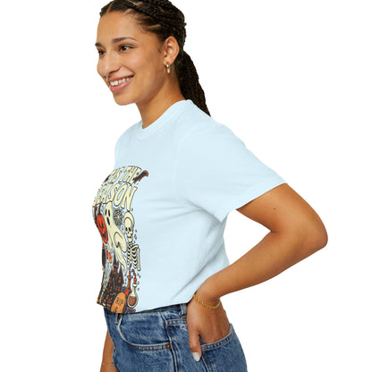 Tis the Season Spooky Halloween Comfort Colors Graphic Tee