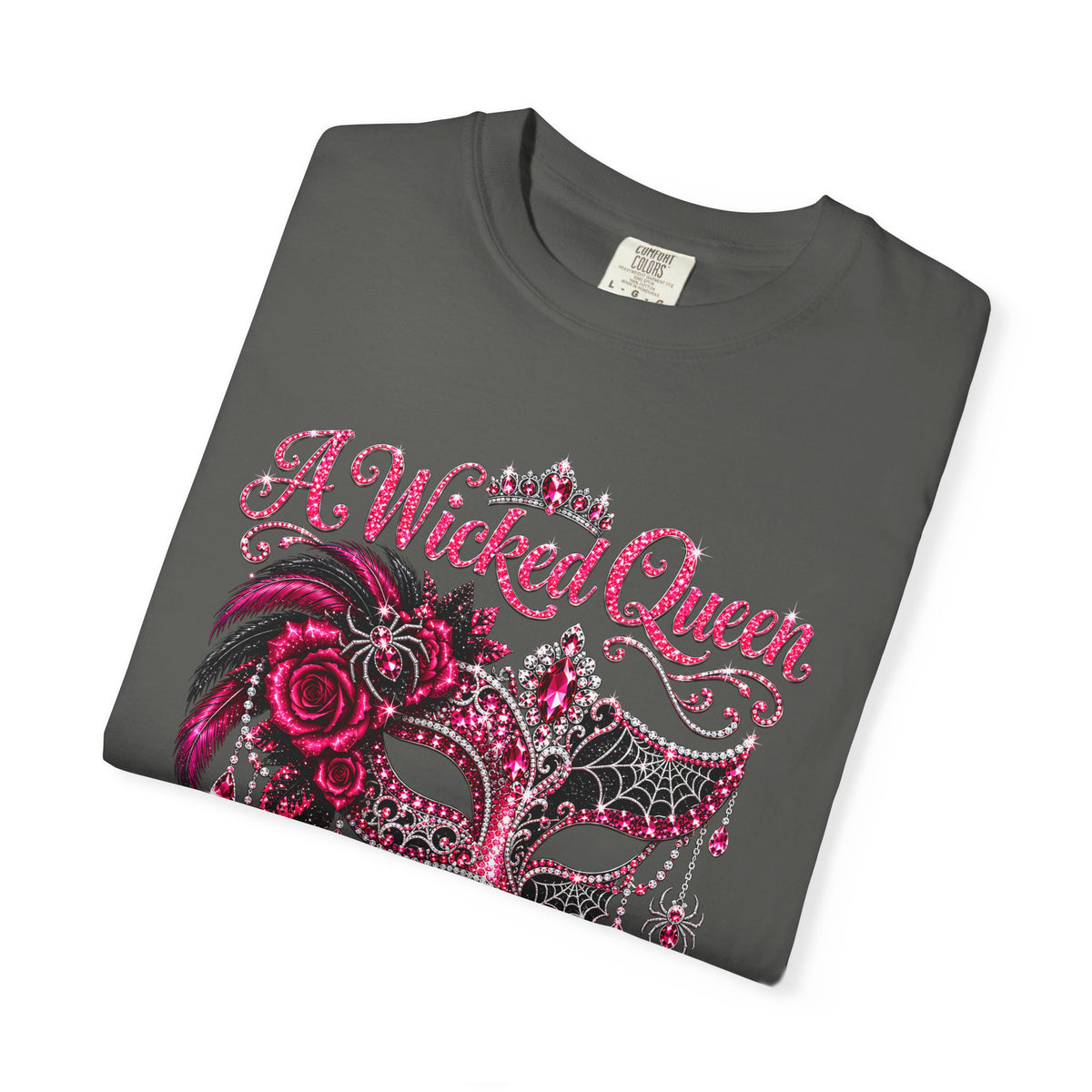 Personalized Wicked Queen October Birthday Comfort Colors Tee