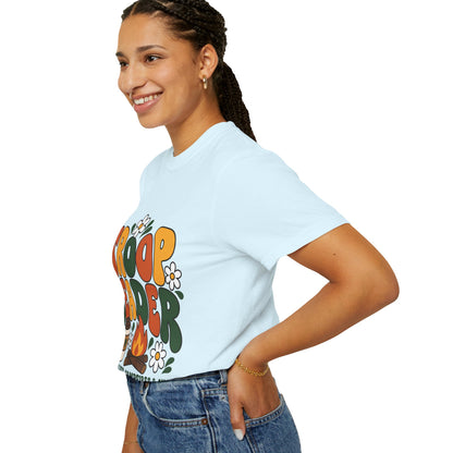Troop Leader Coffee Campfires Chaos Comfort Colors Tee