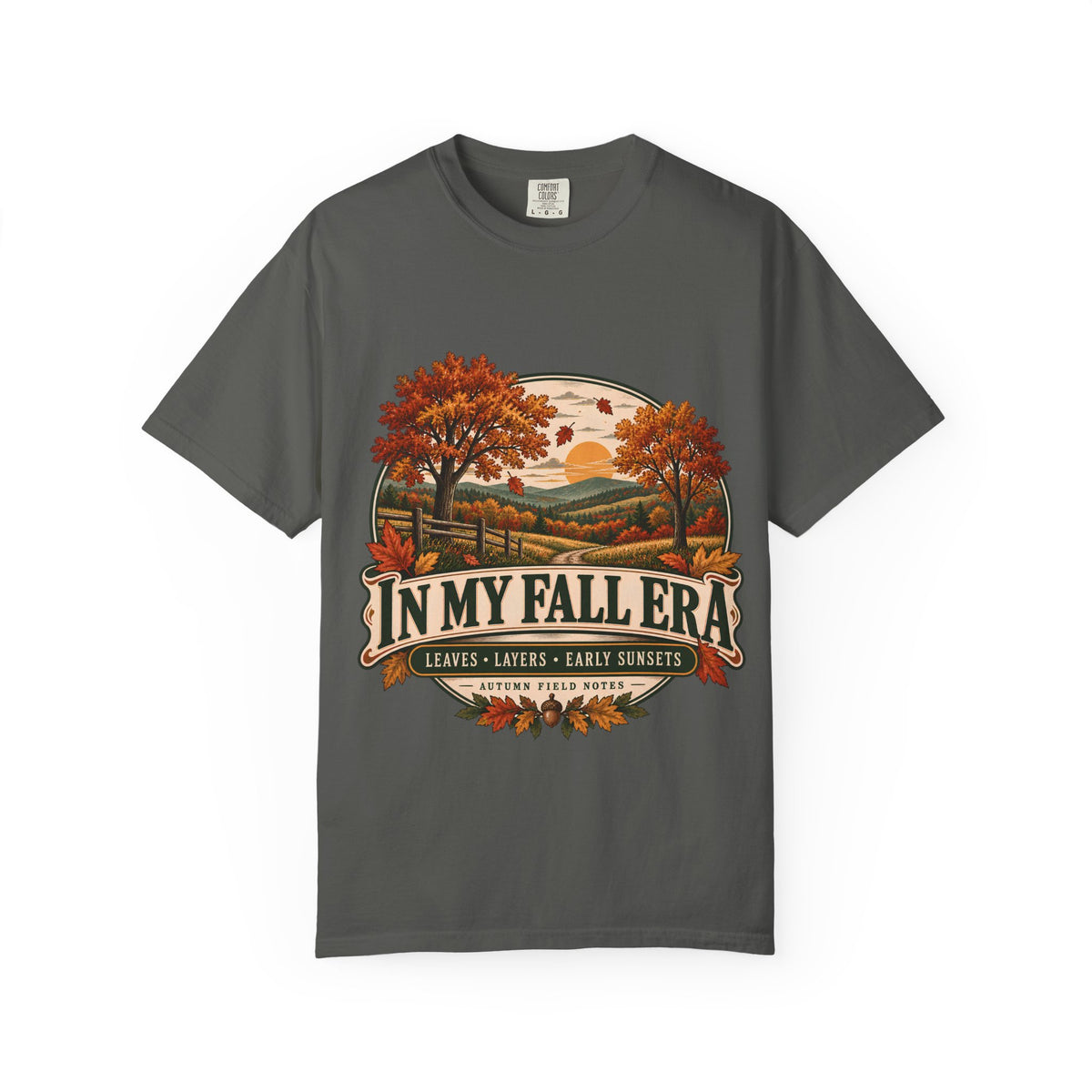 In My Fall Era Autumn Comfort Colors Graphic T-Shirt