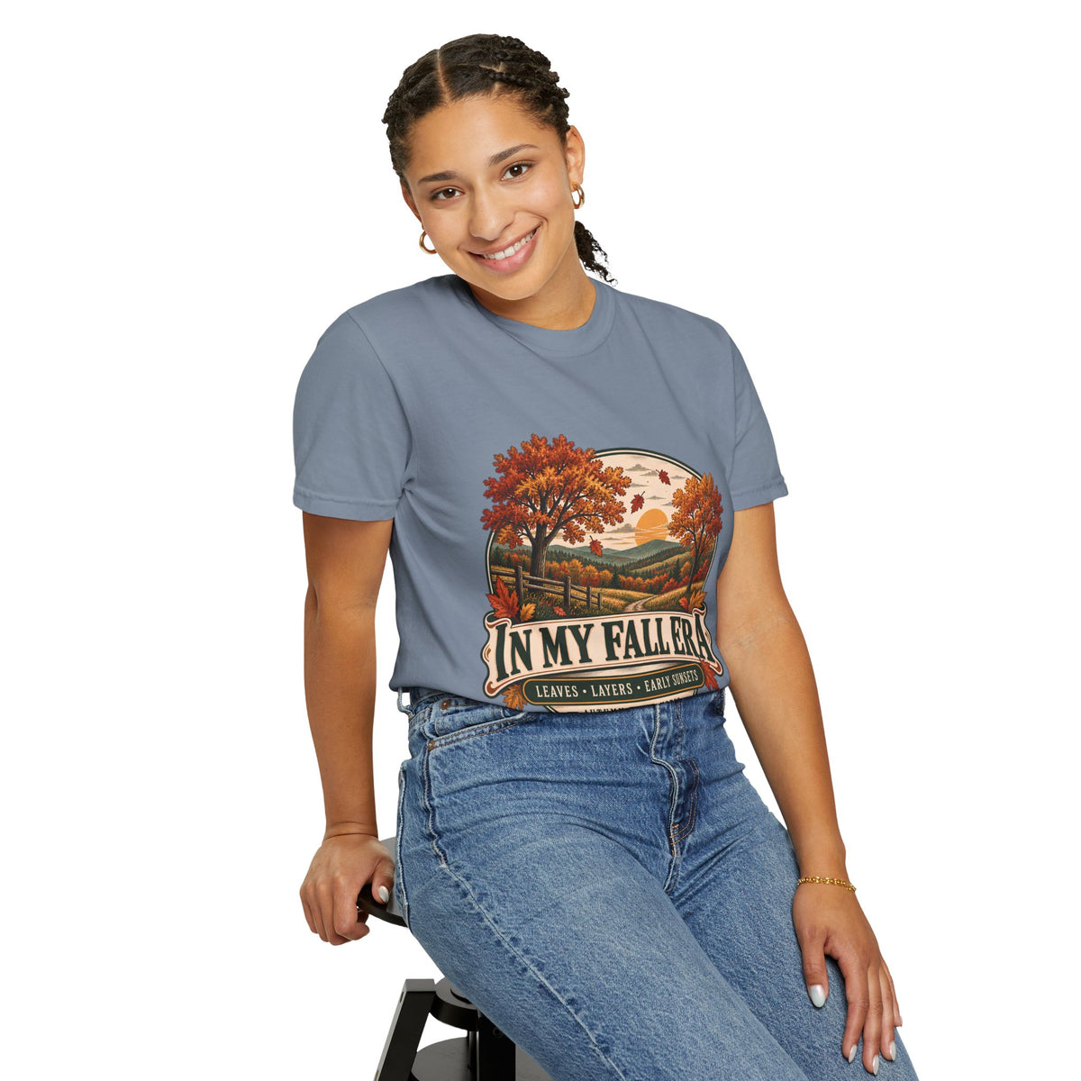 In My Fall Era Autumn Comfort Colors Graphic T-Shirt