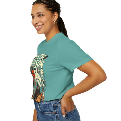 Tis the Season Spooky Halloween Comfort Colors Graphic Tee