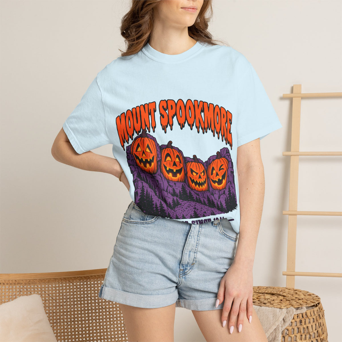 Mount Spookmore Halloween Comfort Colors T-Shirt