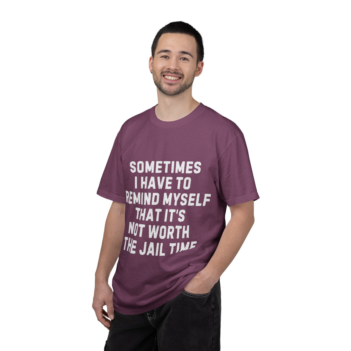 Not Worth the Jail Time Funny Comfort Colors T-Shirt