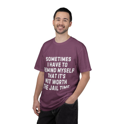 Not Worth the Jail Time Funny Comfort Colors T-Shirt