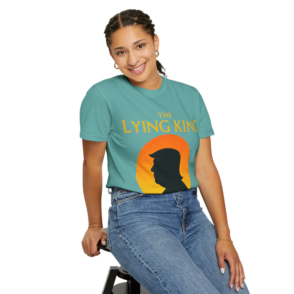 The Lying King Political Satire Comfort Colors T-Shirt