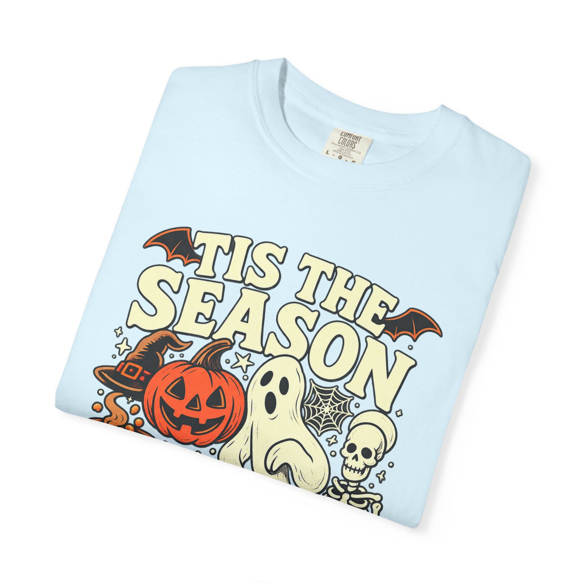 Tis the Season Spooky Halloween Comfort Colors Graphic Tee