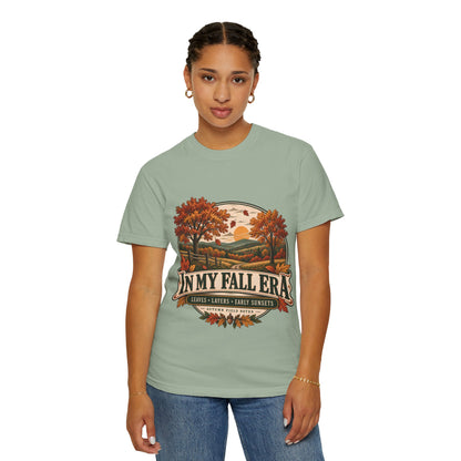 In My Fall Era Autumn Comfort Colors Graphic T-Shirt