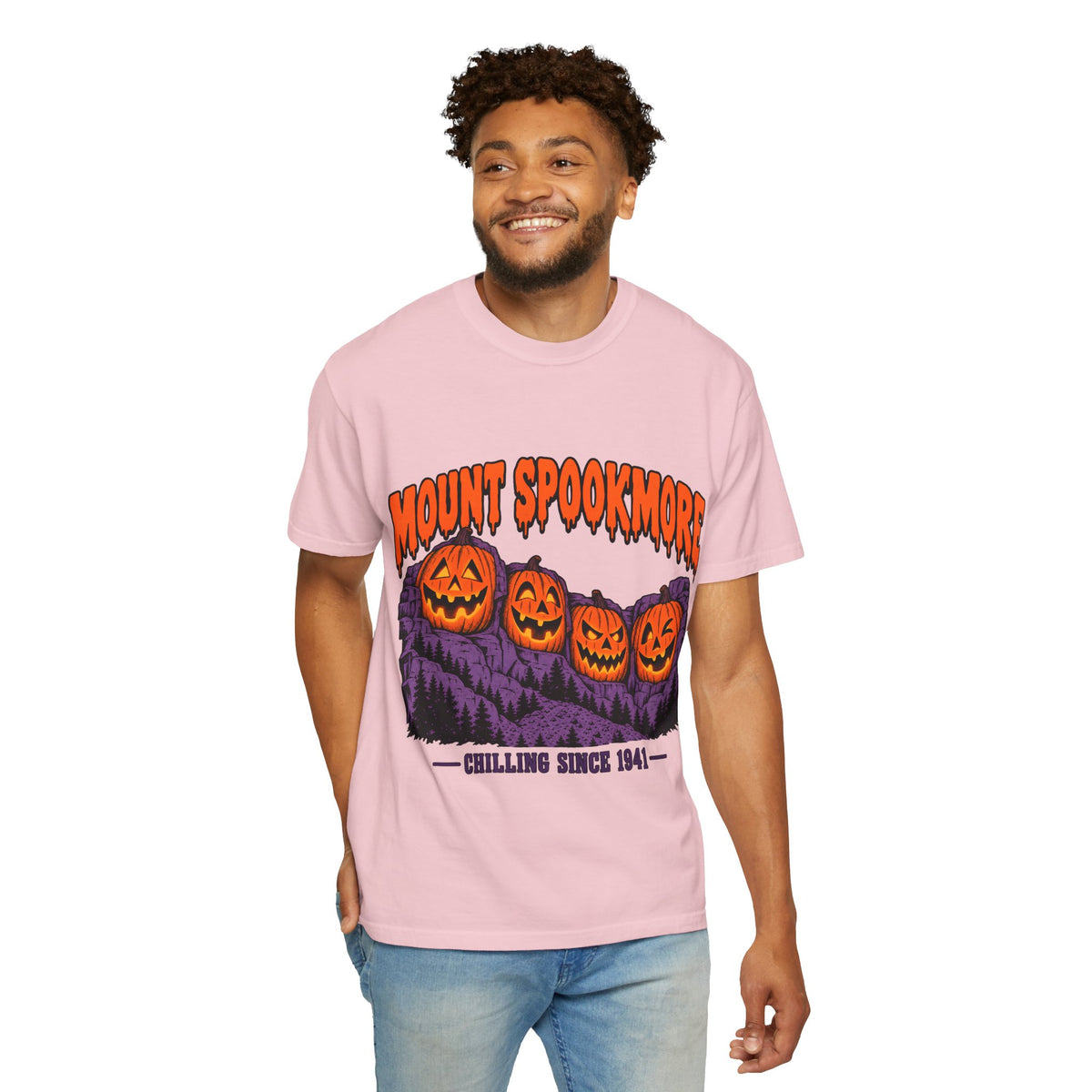 Mount Spookmore Halloween Comfort Colors T-Shirt