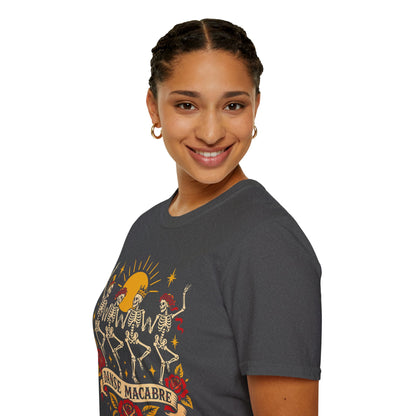 American Traditional Tattoo Skeleton Dance Shirt