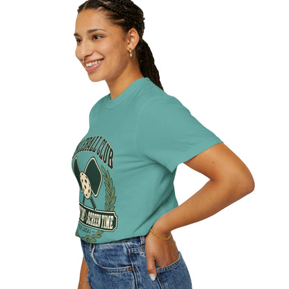 Pickleball Club Court Time Over Screen Time Comfort Colors Tee