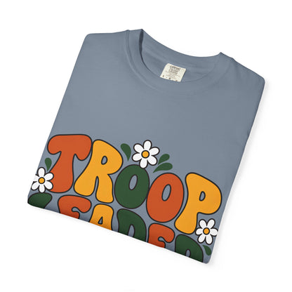 Troop Leader Coffee Campfires Chaos Comfort Colors Tee