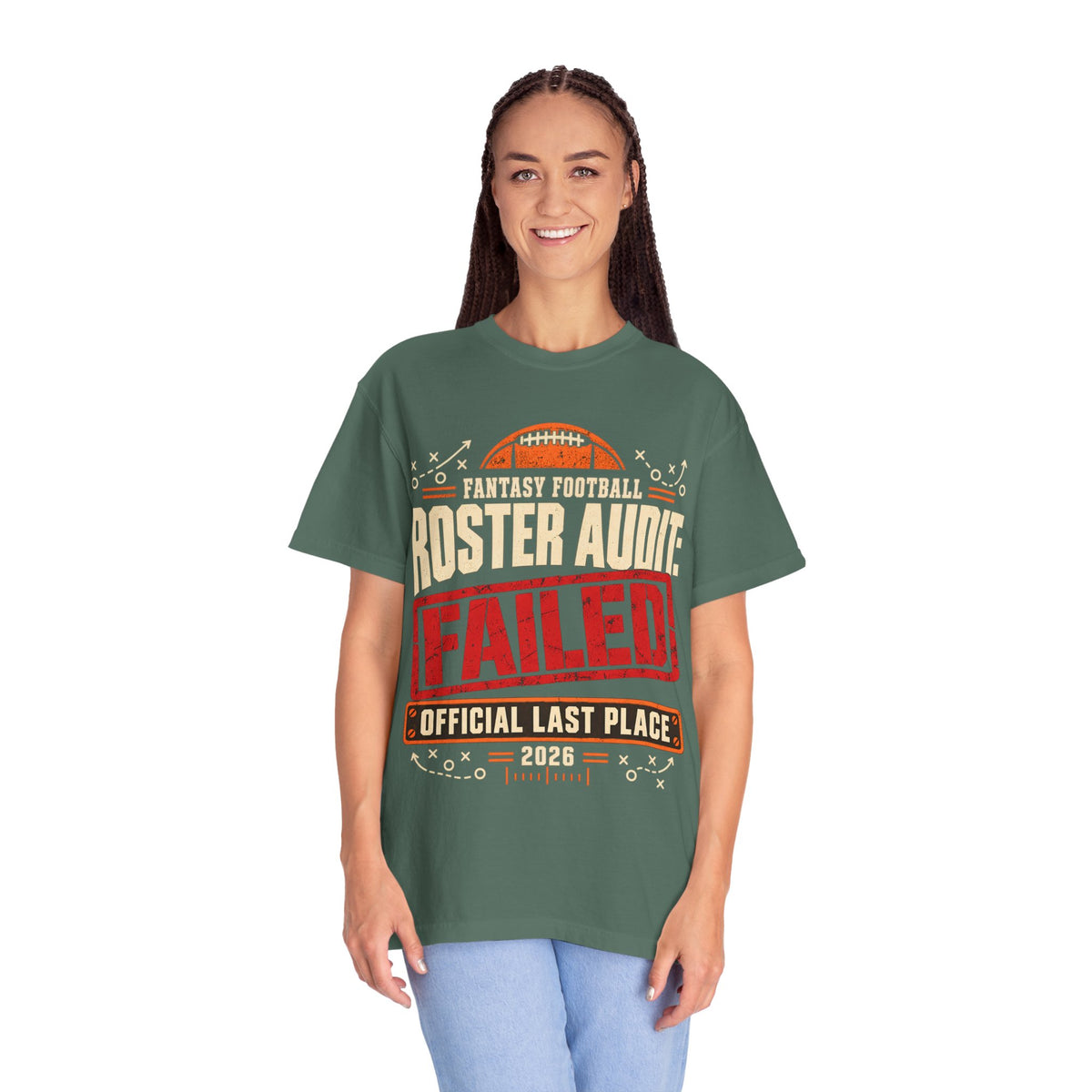 Fantasy Football Roster Audit Failed 2026 Comfort Colors Tee