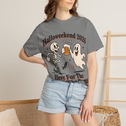 Halloweekend 2026 Boos & Booze Comfort Colors Tee