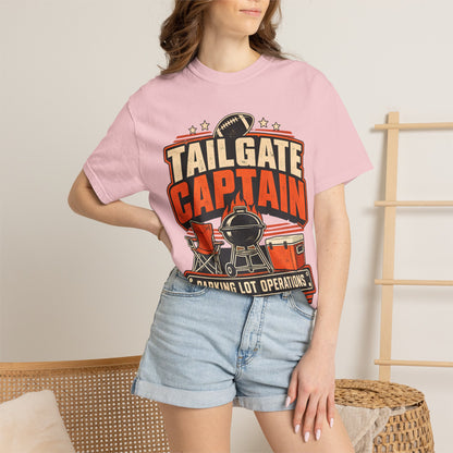Tailgate Captain Football Game Day Comfort Colors T-Shirt